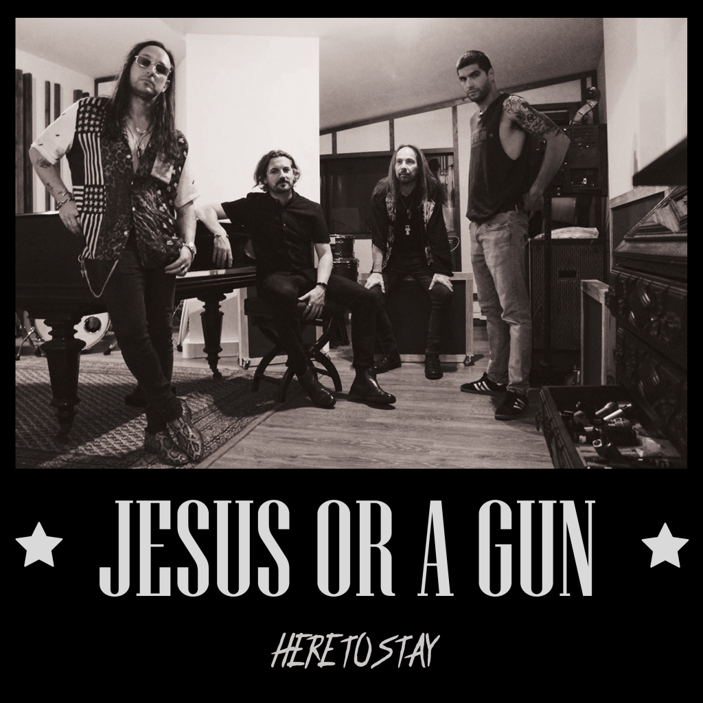 JESUS OR A GUN HERE TO STAY EP record ROCK BAND